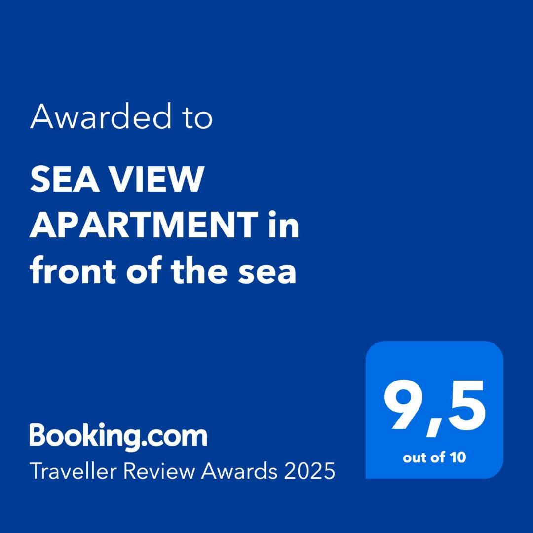 Sea View Apartment In Front Of The Sea 포르토베네레 외부 사진